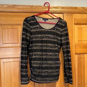 Dress shirt Black and Tan